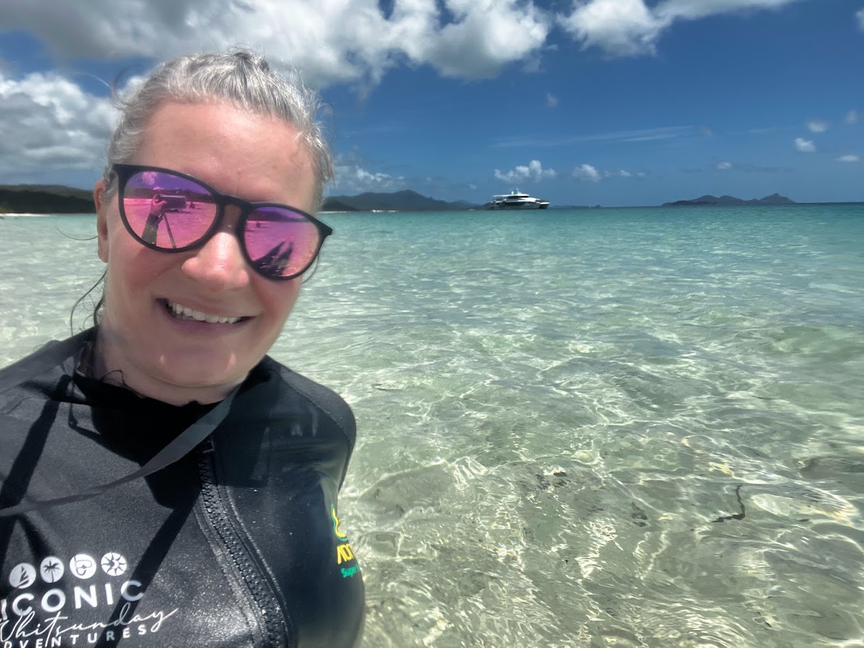 A photo of academic advisor Kelly Young in Australia.